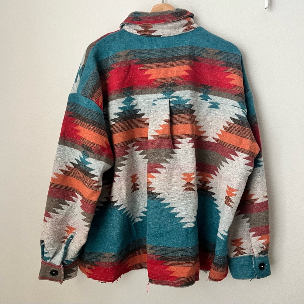 LA MIEL Multicolor Patterned Jacket - Picture 4 of 6